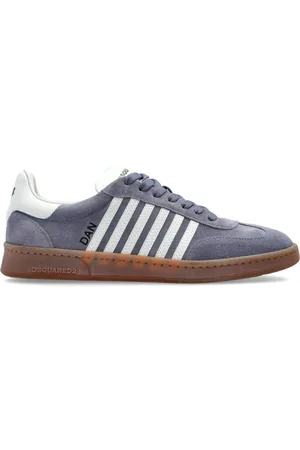 Dsquared2 Sko, Herre, Lilla, 41 1/2 EU, Læder, Boxer Sneakers