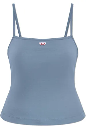 Diesel Top, Dame, Blå, XS, Bomuld, T-Hop-D Top