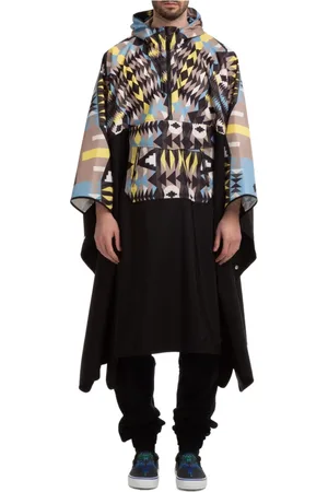MARCELO BURLON Jakke, Herre, , M, Uld, Vinter Multicolor Jakke