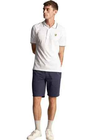 Lyle & Scott Shorts, Herre, Blå, W32, Tyl, Chino Shorts Anfield Style