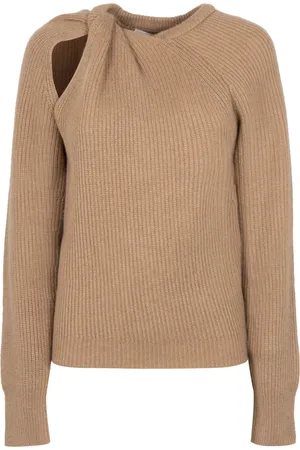 Stella McCartney Strik, Dame, , M, Cashmere, Cut-out Cashmere Sweater
