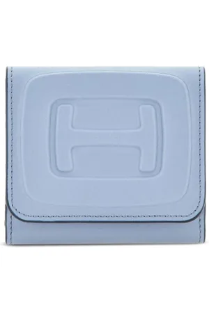 Hogan Tilbehør, Dame, Blå, ONE SIZE, Uld, Pelletteria Wallet