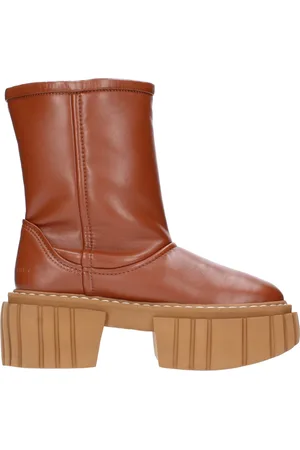 Stella McCartney Sko, Dame, Brun, 36 EU, Læder, Emilie Soft Eco Ankelstøvler