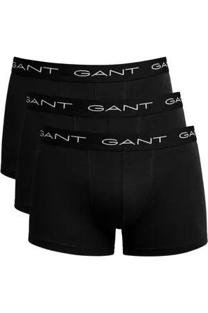GANT Undertøj, Herre, Sort, S, Bomuld, Pack Trunk Boxershorts