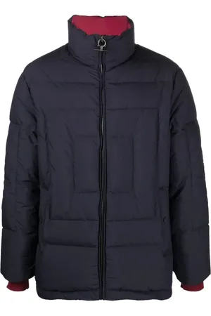 Salvatore Ferragamo Jakke, Herre, Brun, S, Uld, Quilted Casual Jakke