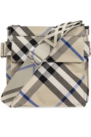 Burberry Taske, Herre, Grå, ONE SIZE, Uld, Skuldertaske Trench Small
