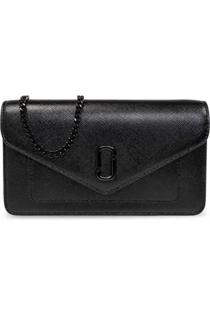 Marc Jacobs Taske, Dame, Sort, ONE SIZE, Læder, The Longshot Chain Wallet