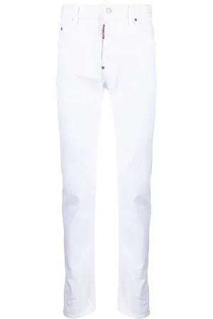 Dsquared2 Bukser, Herre, Hvid, M, Cool Guy Slim-fit Bukser