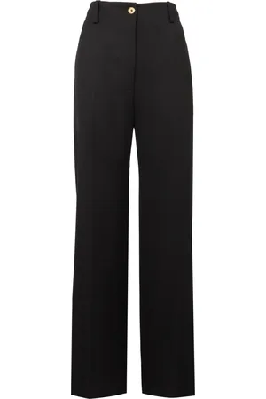 Patou Bukser, Dame, Sort, M, Uld, Elastan Virgin Wool Bukser med Lommer