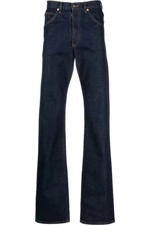 Maison Margiela Jeans, Herre, Blå, W26, Bomuld, Straight Jeans