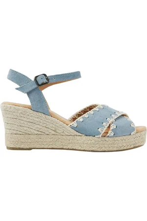 VIA VAI Sko, Dame, Blå, 42 EU, Uld, Luisa Ayla Espadrilles