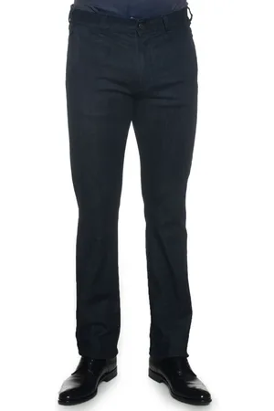 CANALI Jeans, Herre, Blå, 2XL, Bomuld, Straight Jeans