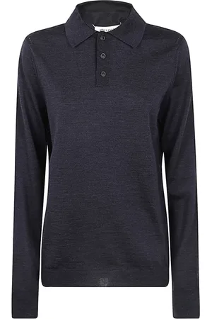 Maison Margiela Top, Herre, Grå, M, Bomuld, Klassisk Poloskjorte