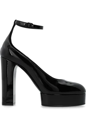 Casadei Sko, Dame, Sort, 39 1/2 EU, Læder, Højhælede Tiffany