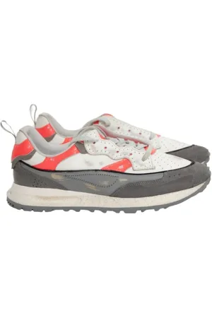 Hidnander Sko, Herre, Flerfarvet, 44 EU, Læder, Threedome Model Sneakers