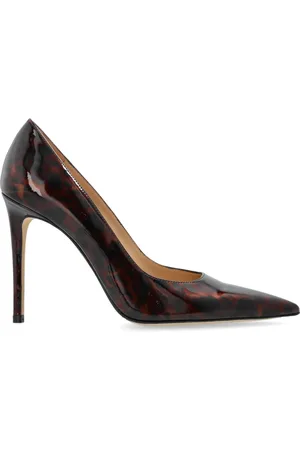 Stuart Weitzman Sko, Dame, Brun, 38 1/2 EU, Læder, Stuart Power Stilettos