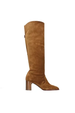 Casadei Sko, Dame, Brun, 37 EU, Suede, Suede Støvler