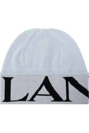 Lanvin Tilbehør, unisex, Blå, ONE SIZE, Uld, Uld Beanie Hue