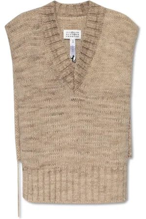 Maison Margiela Strik, Dame, , M, Uld, Uldvest