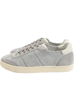 Brunello Cucinelli Sko, Herre, Grå, 42 EU, Læder, Herre Sneakers