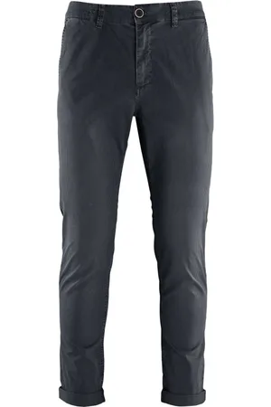 Bomboogie Bukser, Herre, Blå, W32, Bomuld, Slim Fit Chino Bukser