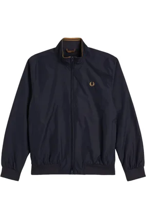 Fred Perry Jakke, Herre, Blå, S, Nylon, Blå Sportsjakke