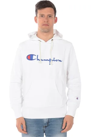 Champion Sweathshirts & Hoodies, Herre, Hvid, M, Bomuld, Hættetrøje