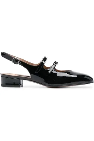 Carel Sko, Dame, Sort, 35 1/2 EU, Læder, Mary Jane Peche Pumps