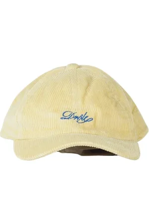 Drôle de Monsieur Tilbehør, Herre, Gul, ONE SIZE, Bomuld, Ribbet Baseball Cap