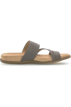Gabor Sko, Dame, Grå, 42 EU, Tyl, Dame Slides