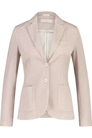 Circolo Jakke, Dame, , M, Floral Print Blazer Klassisk Stil
