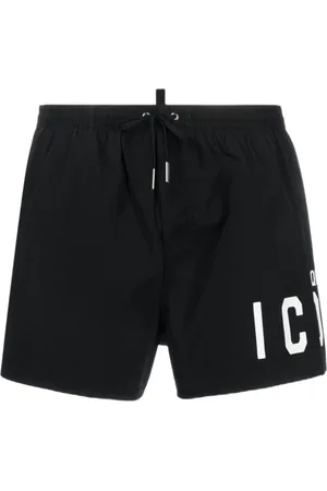 Dsquared2 Badetøj, Herre, Sort, XL, Swimwear Icon