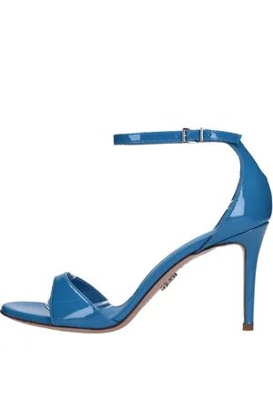 SERGIO LEVANTESI Sko, Dame, Blå, 41 EU, Læder, Sandal Clear
