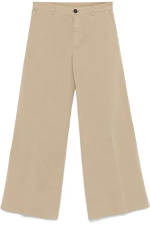 FORTE FORTE Bukser, Dame, , M, Taupebrune bukser med lommer
