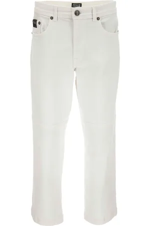 VERSACE Jeans, Herre, Hvid, W35, Bukser Hvid