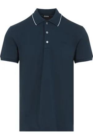 Ermenegildo Zegna Top, Herre, Grøn, M, Bomuld, Grøn T-shirt