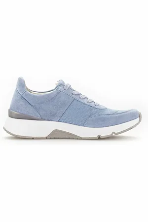 Gabor Sko, Dame, Blå, 37 EU, Moderigtig Walking Sneaker
