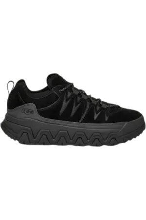 UGG Sko, Herre, Sort, 46 EU, Sorte lave CapTrail sneakers