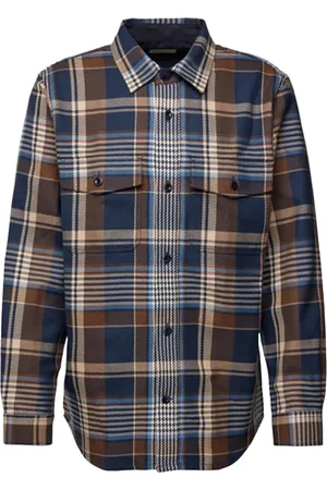 GANT Skjorte, Herre, Blå, L, Bomuld, Blå Overshirt