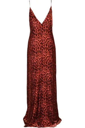 FORTE FORTE Kjole, Dame, Brun, 2XS, Silkeblødt Viscose Kjole