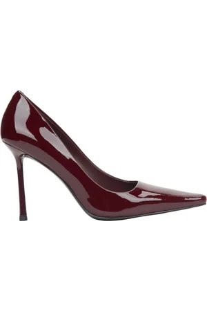 Estro Sko, Dame, Rød, 37 EU, Læder, Burgundy Højhælede Pumps