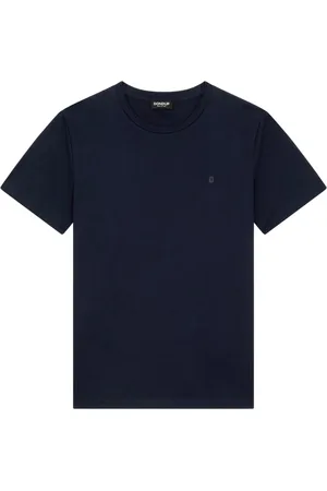 Dondup Top, Herre, Blå, L, Uld, Stilfuld T-shirt