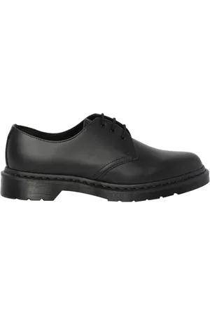 Dr. Martens Sko, Herre, Sort, 40 EU, Læder, Sorte Casual Snøresko