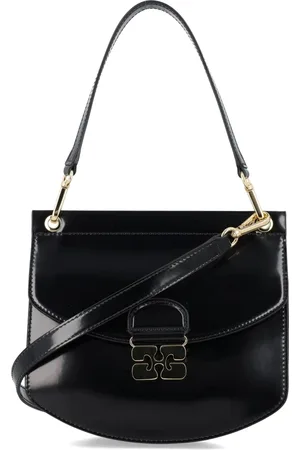 Ganni Taske, Dame, Sort, ONE SIZE, Casual Crossbody Taske