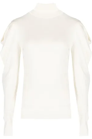 Liu Jo Strik, Dame, , L, Elegant Golf Neck Sweater