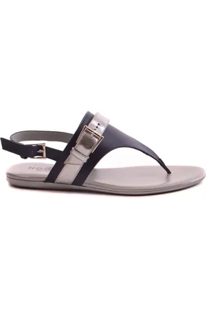 Hogan Sko, Dame, Sort, 36 1/2 EU, Flade sandaler