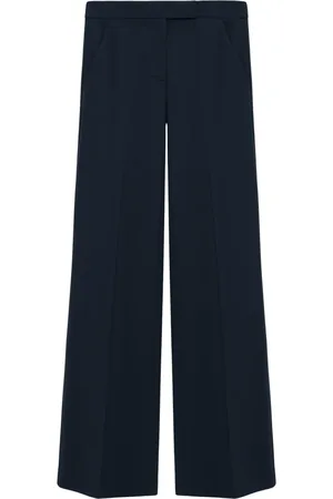 Dorothee Schumacher Bukser, Dame, Blå, L, Uld, Essence Bukser for Emotionel Stil