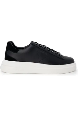 Guess Sko, Herre, Sort, 43 EU, Læder, Efterår/Vinter Sneakers
