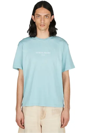 Guess Top, Herre, Blå, L, Bomuld, Vintage Logo T-Shirt