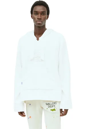 GALLERY DEPT. Sweathshirts & Hoodies, Herre, Hvid, L, Bomuld, Beach Baja Hættetrøje